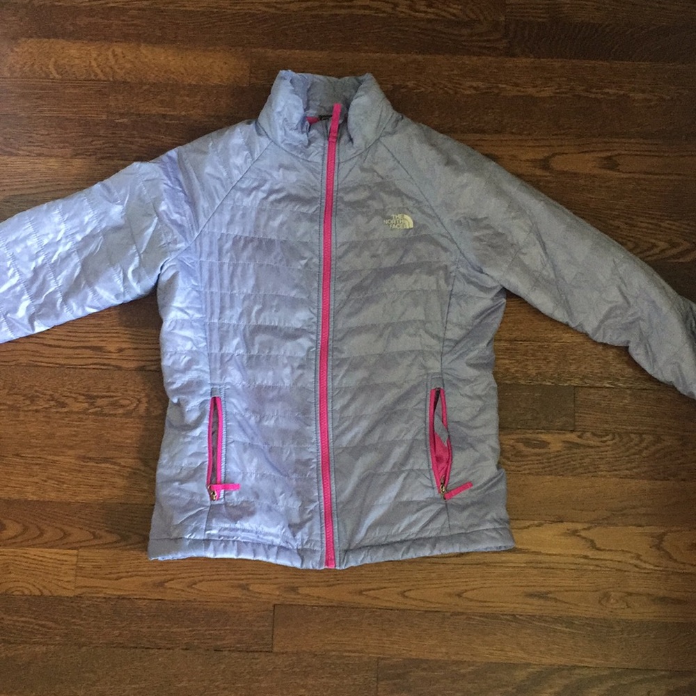 The North Face Junior Purple Puffer Jacket